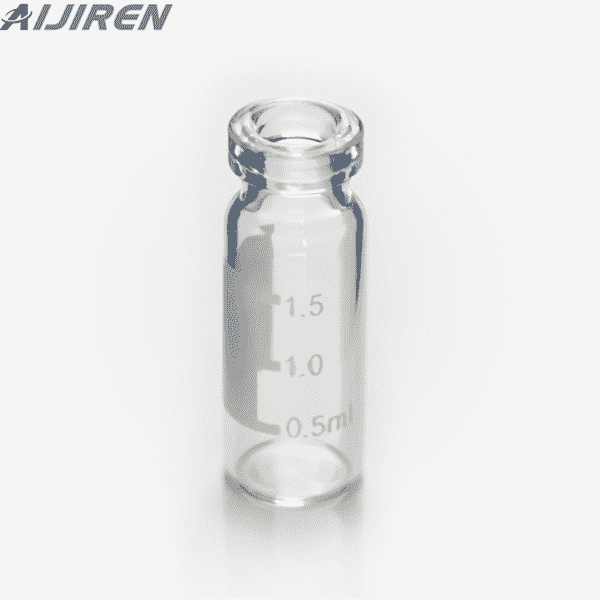 <h3>[Aijiren] 5190-4033 Vials, crimp top, clear, write-on spot, 2ml, 100 </h3>
